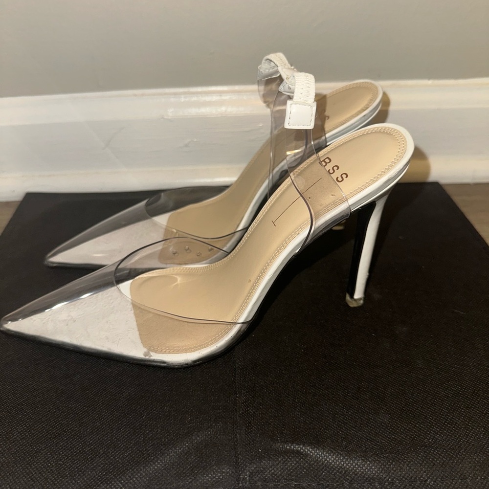 Black Suede Studio Millie pointed toe heel - Picture 2 of 7